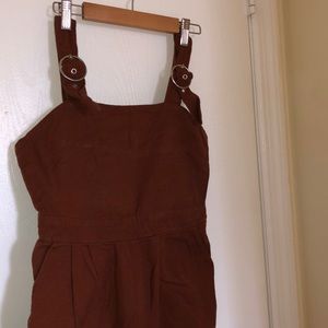 Cute brown romper